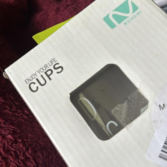 Good Morning Coffee Mug With Lid and Stirrer White - Picture 4 of 4